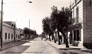 Sainte-Barbe-du-Tlelat - Gendarmerie et Poste - 1955